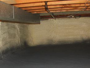 crawl space spray insulation for Oregon
